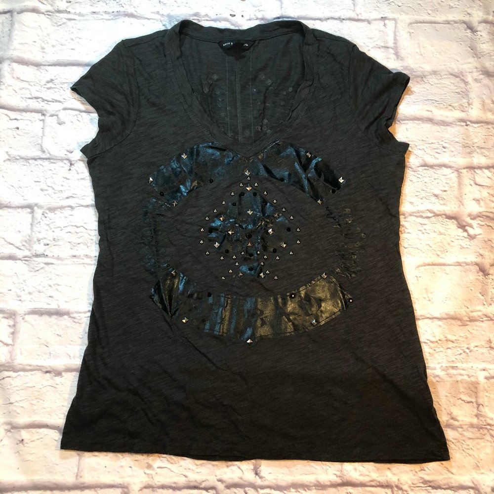 Rock & Republic Burn Out T-shirt
